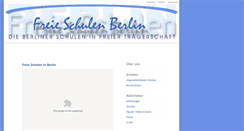 Desktop Screenshot of freie-schulen-berlin.de